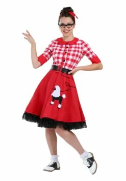 50s Darling Plus Size Women's Costume