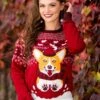 A Very Corgi Christmas Ugly Christmas Sweater For Adults