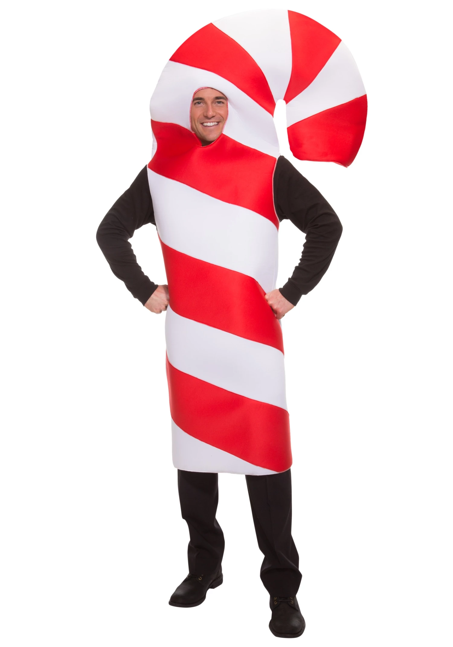 Adult Candy Cane Costume 1 Adult Candy Cane Costume