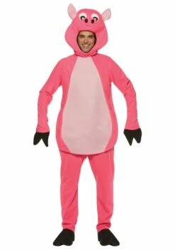 Adult Pink Pig Costume
