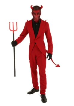 Adult Red Suit Devil Costume