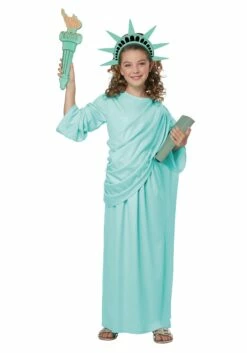 Statue Of Liberty Girls Costume