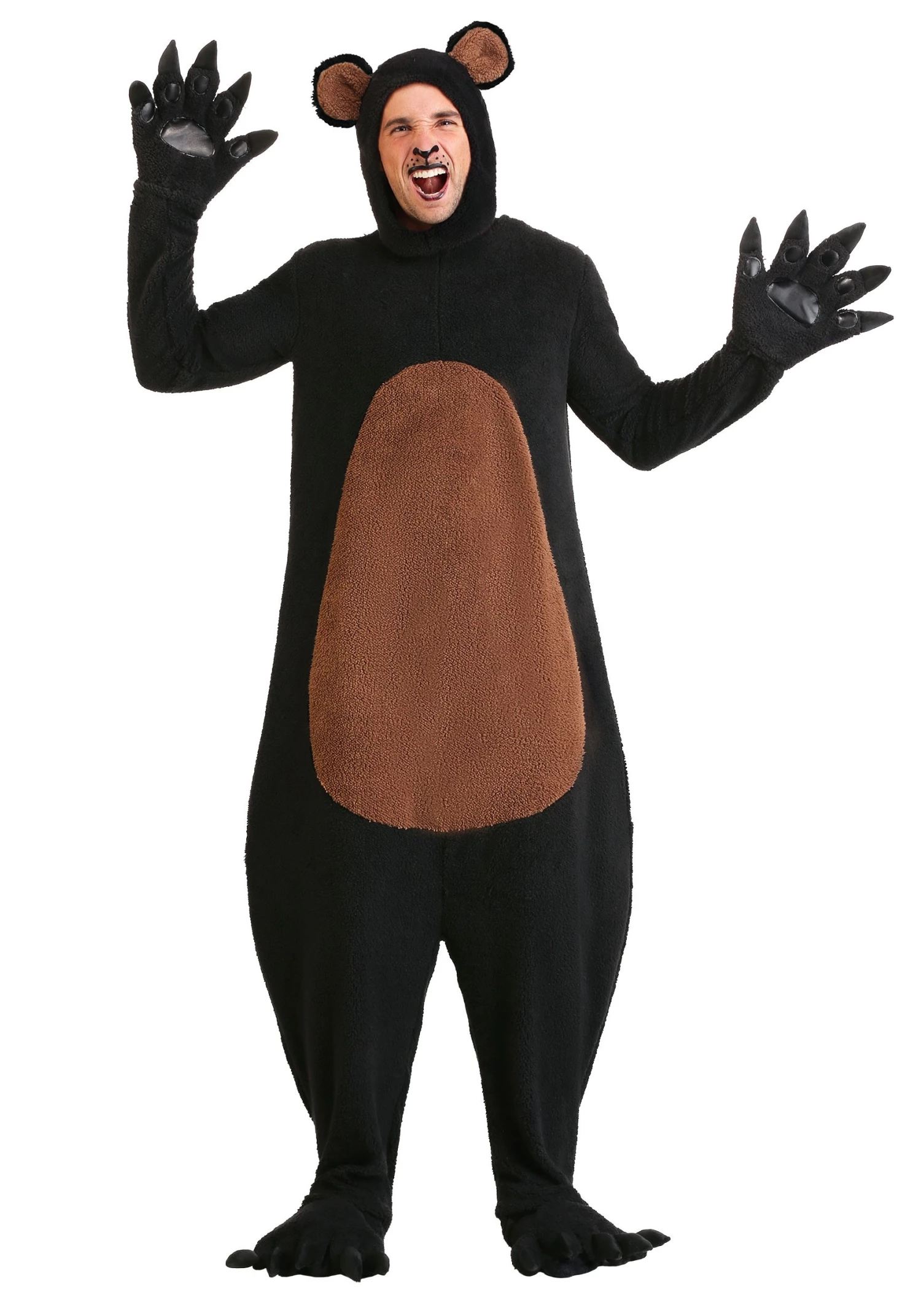 Adult Grinning Grizzly Costume 1 Adult Grinning Grizzly Costume