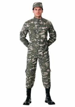 Men's Modern Combat Soldier Costume -Fun World Shop mens modern combat soldier3