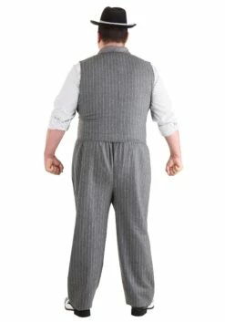 Plus Size Ruthless Gangster Men's Costume -Fun World Shop mens plus size ruthless gangster costume alt 1