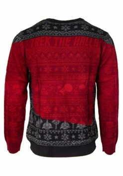 Adult Star Trek "Trek The Halls" Christmas Sweater -Fun World Shop official star trek trek the halls christmas jump alt 8