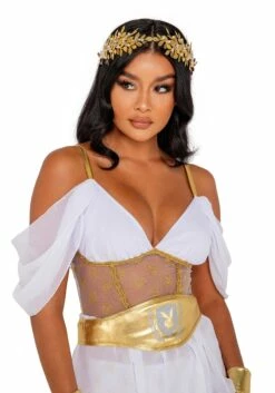 Roma Playboy Goddess Costume For Women -Fun World Shop playboy womens goddess costume alt 2