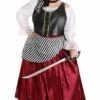 Plus Size Deluxe Pirate Wench Costume