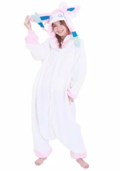 Adult Pokemon Sylveon Kigurumi