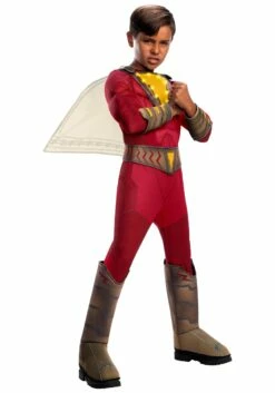 Shazam! Deluxe Kids Light-Up Costume