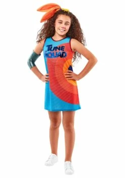 Girl's Space Jam 2 Lola Bunny Tune Squad Costume
