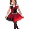 Super Villains Harley Quinn Costume For Girls