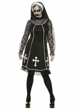 Lace Nun Costume For Women
