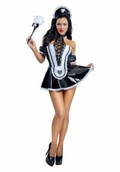 Lace Up Maid Women's Costume