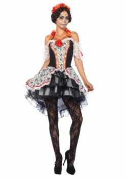 LEG AVENUE Women's Sugar Skull Senorita Costume