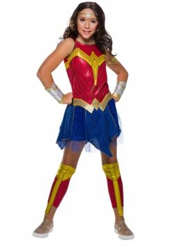 Wonder Woman Deluxe Costume For Girls